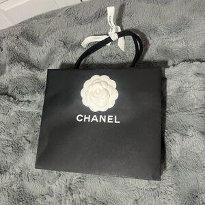 Small authentic Chanel shopping bag